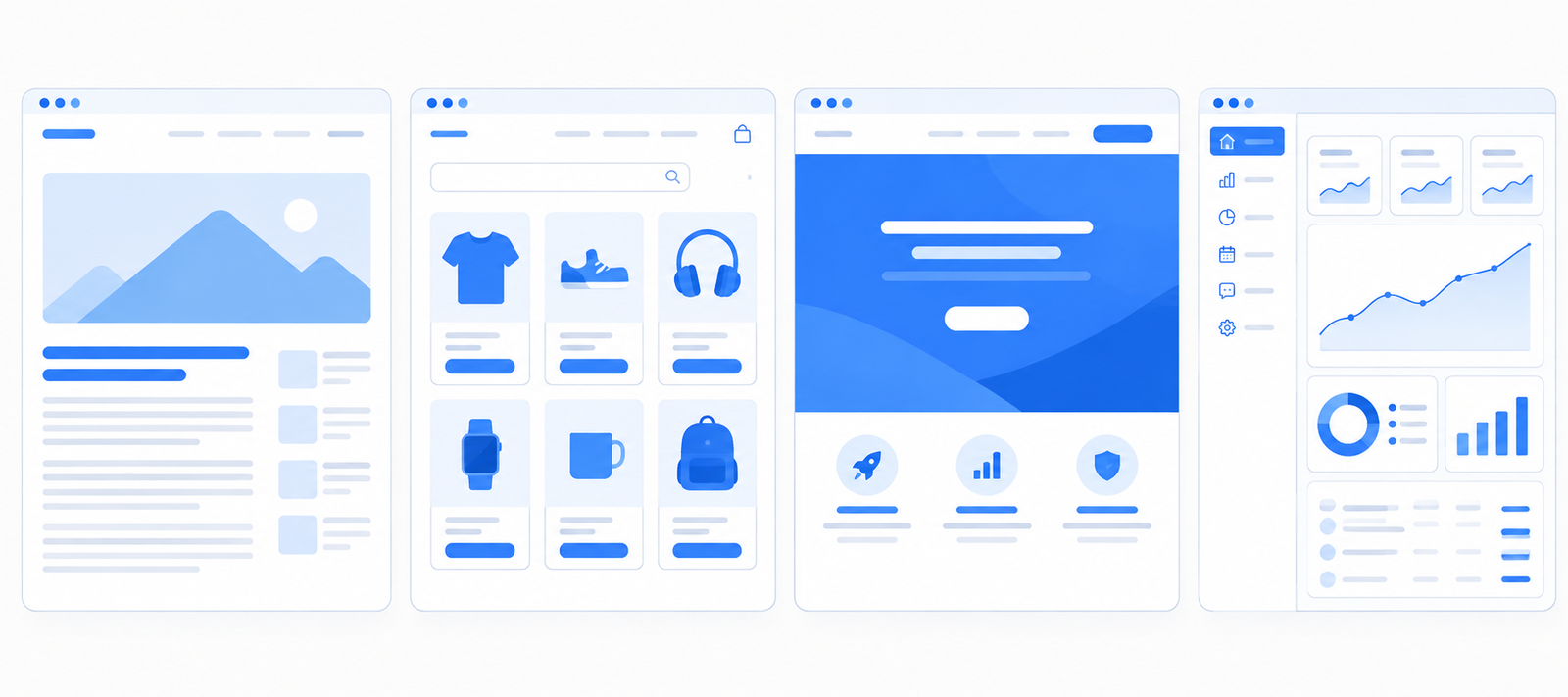 Technical SEO Package;  "WordPress vs Shopify vs Webflow vs Custom Development"